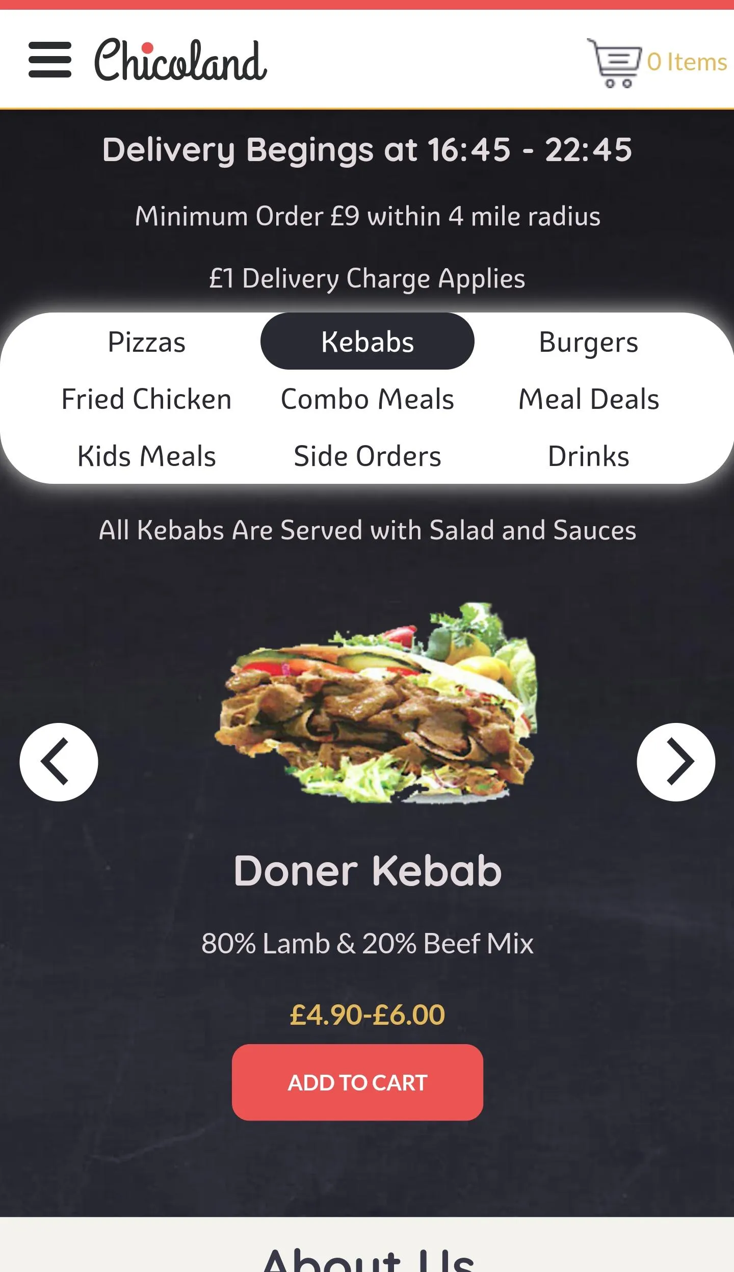 Chicoland Pizzas Kebabs | Indus Appstore | Screenshot