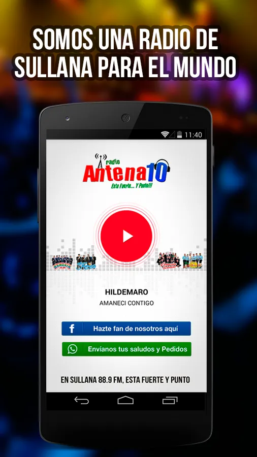 Radio Antena10 Sullana | Indus Appstore | Screenshot