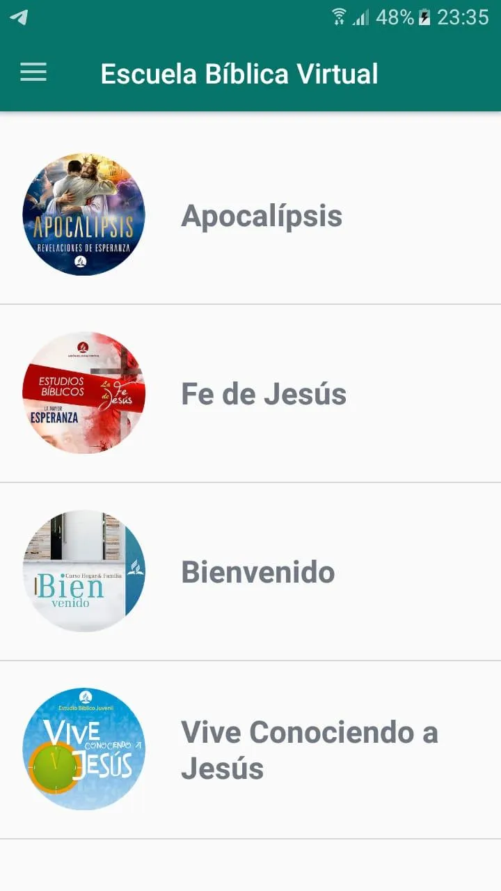 Escuela Bíblica Virtual | Indus Appstore | Screenshot
