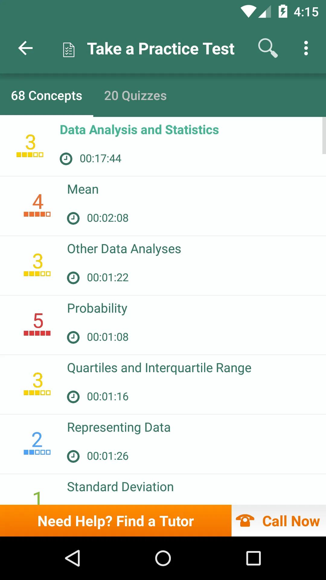 SAT II Math 2 Practice & Prep | Indus Appstore | Screenshot