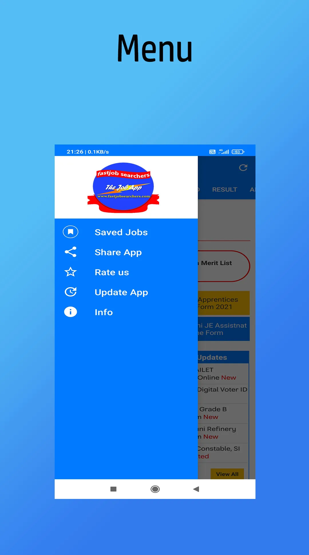 Fastjobsearchers: The Job App | Indus Appstore | Screenshot