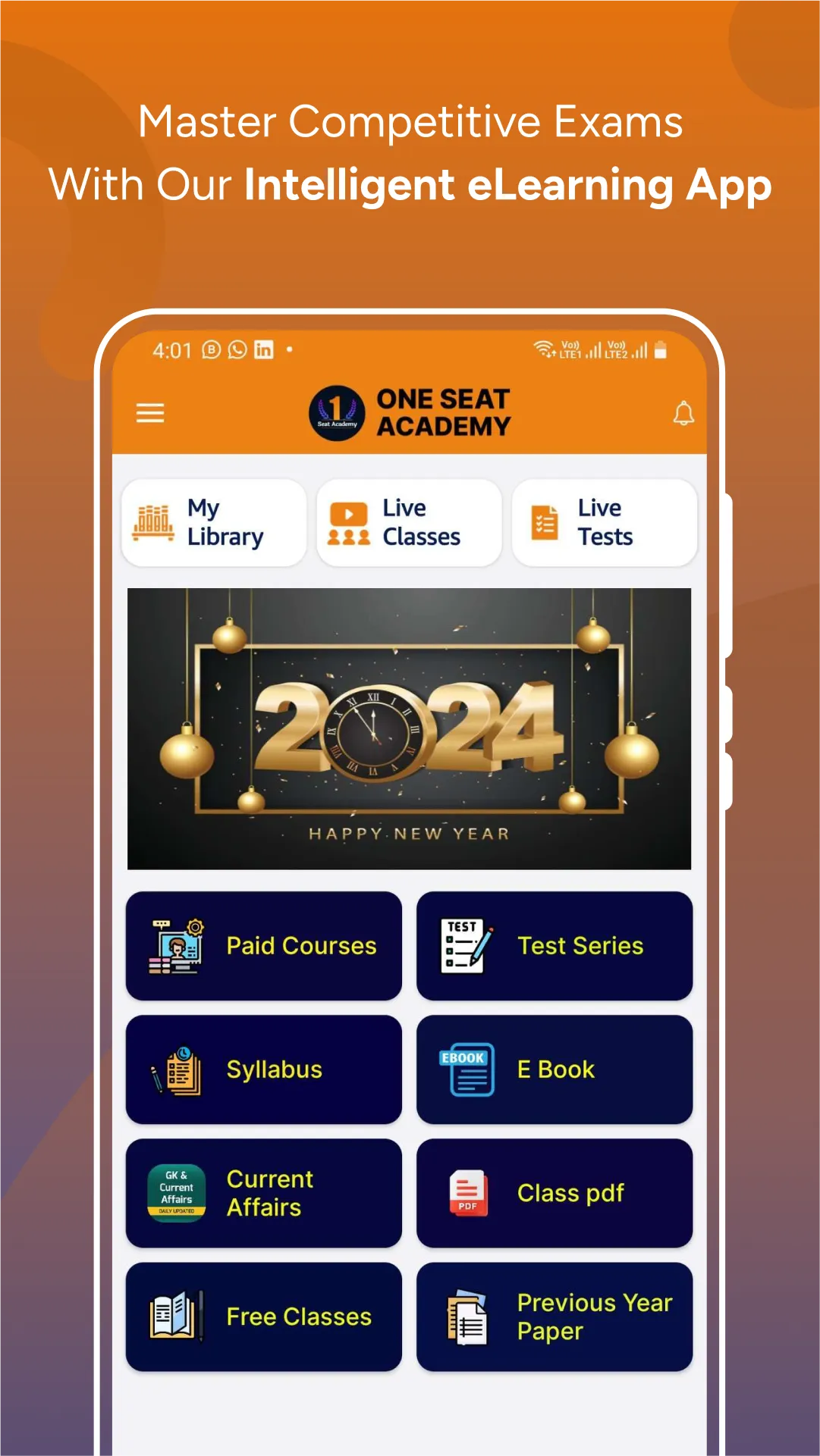 One Seat Academy | Indus Appstore | Screenshot