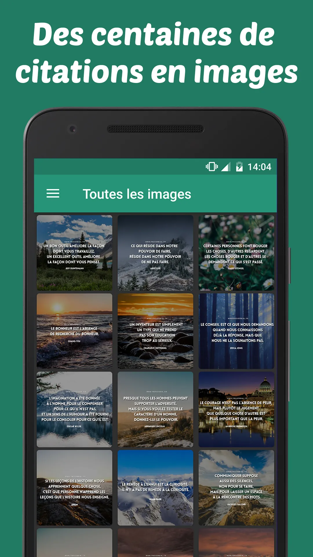 Proverbes & Citations | Indus Appstore | Screenshot