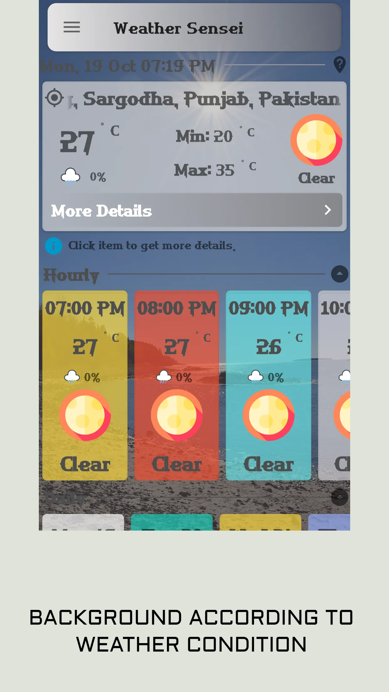 Weather Sensei - Weather Forec | Indus Appstore | Screenshot