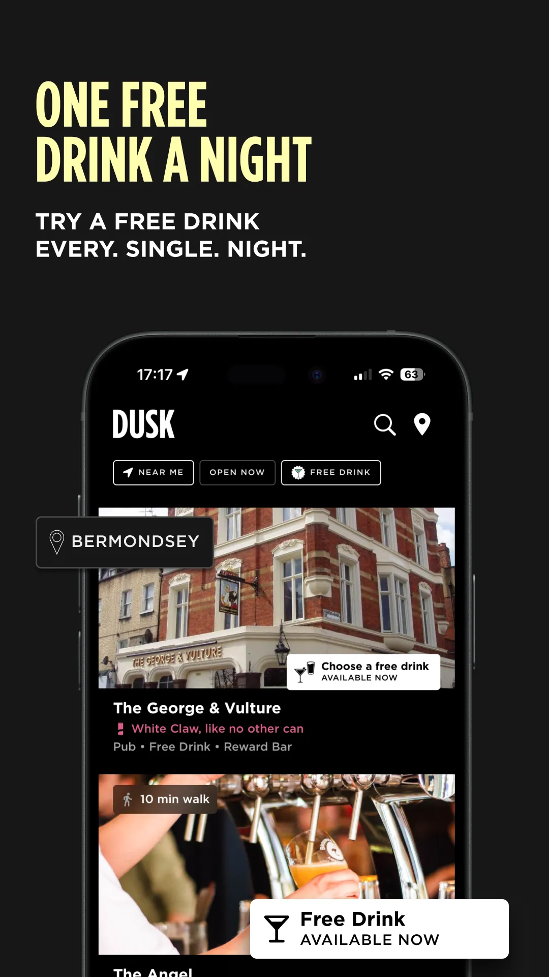 DUSK - Drinks, Deals & Rewards | Indus Appstore | Screenshot