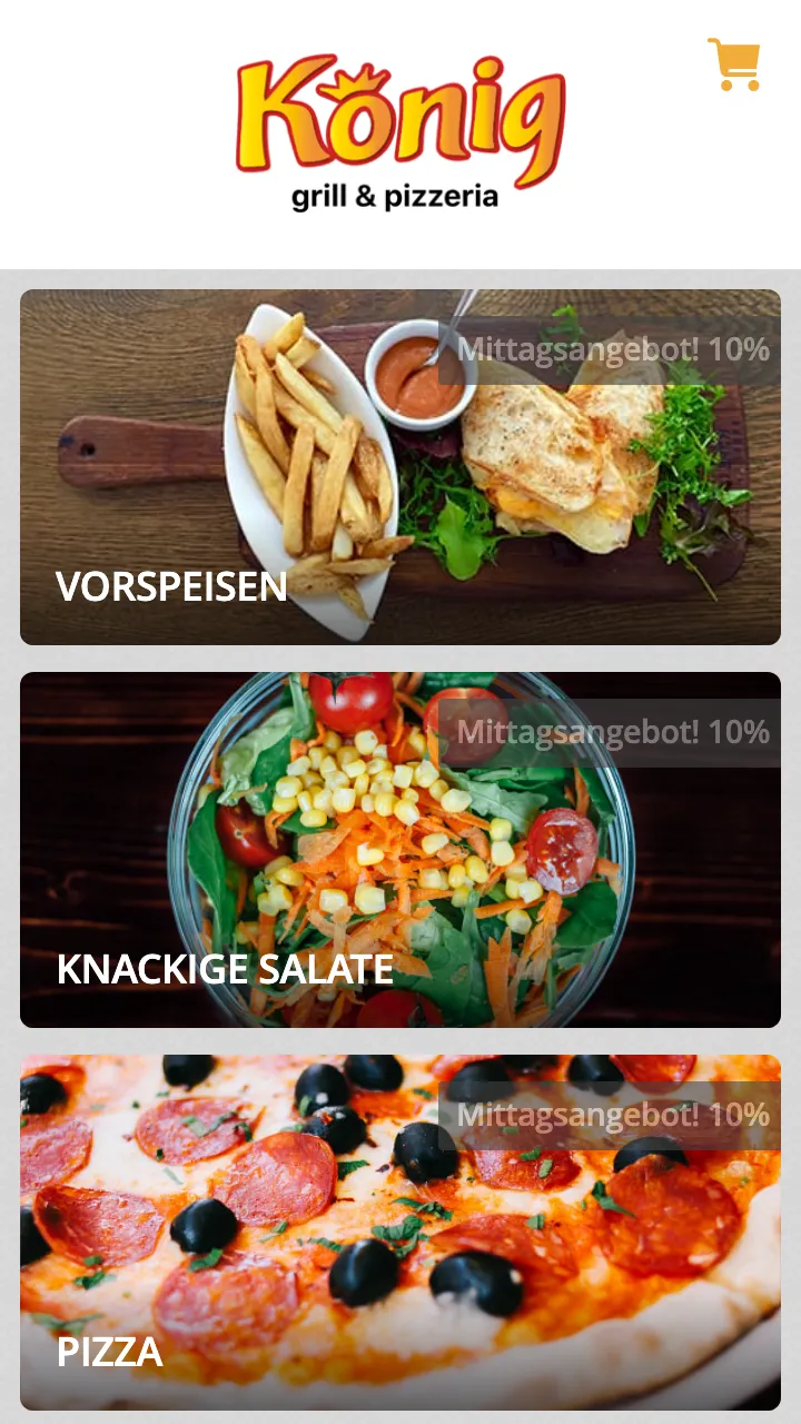 König Pizzeria Düren | Indus Appstore | Screenshot