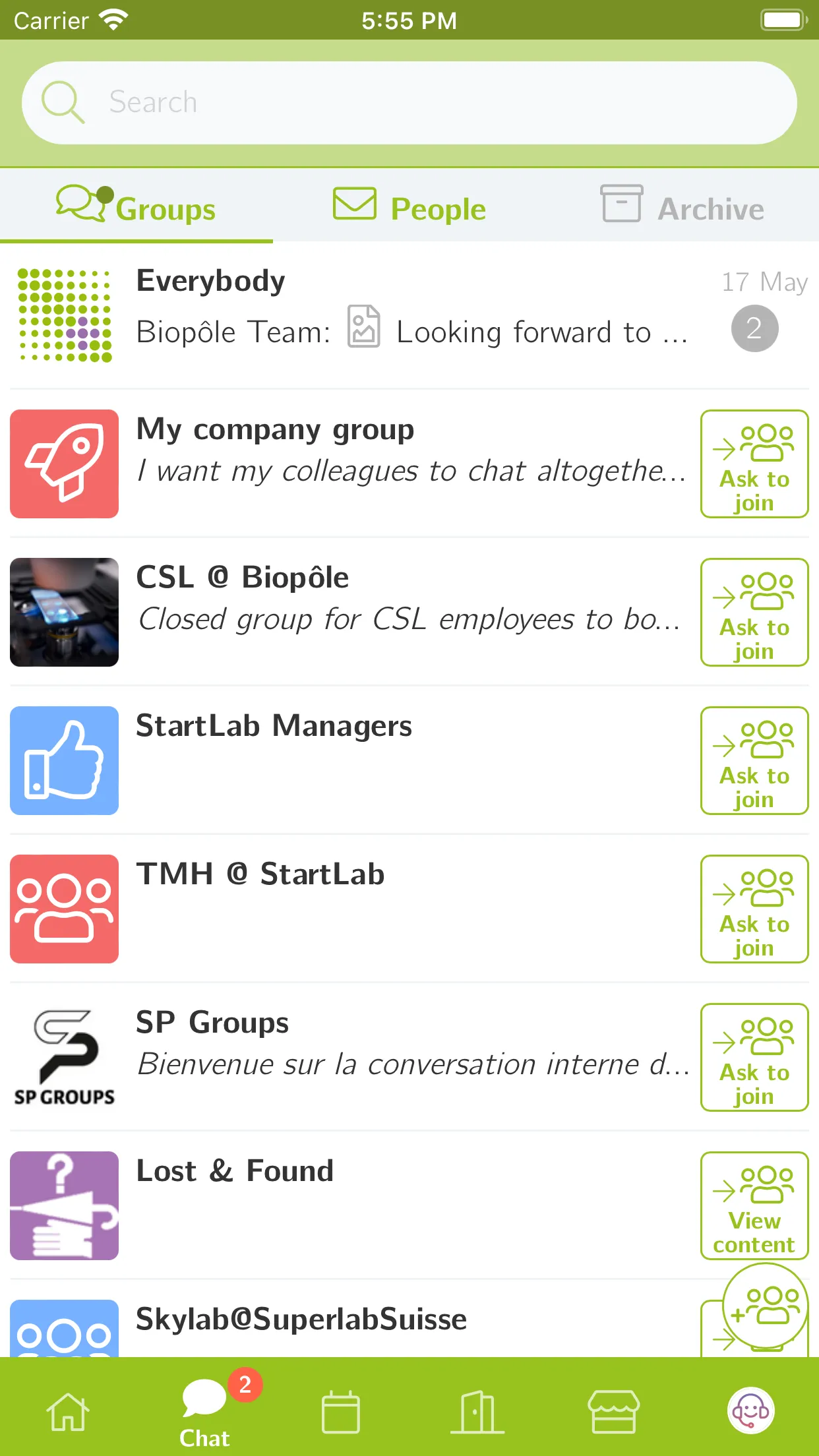 MyBiopôle | Indus Appstore | Screenshot