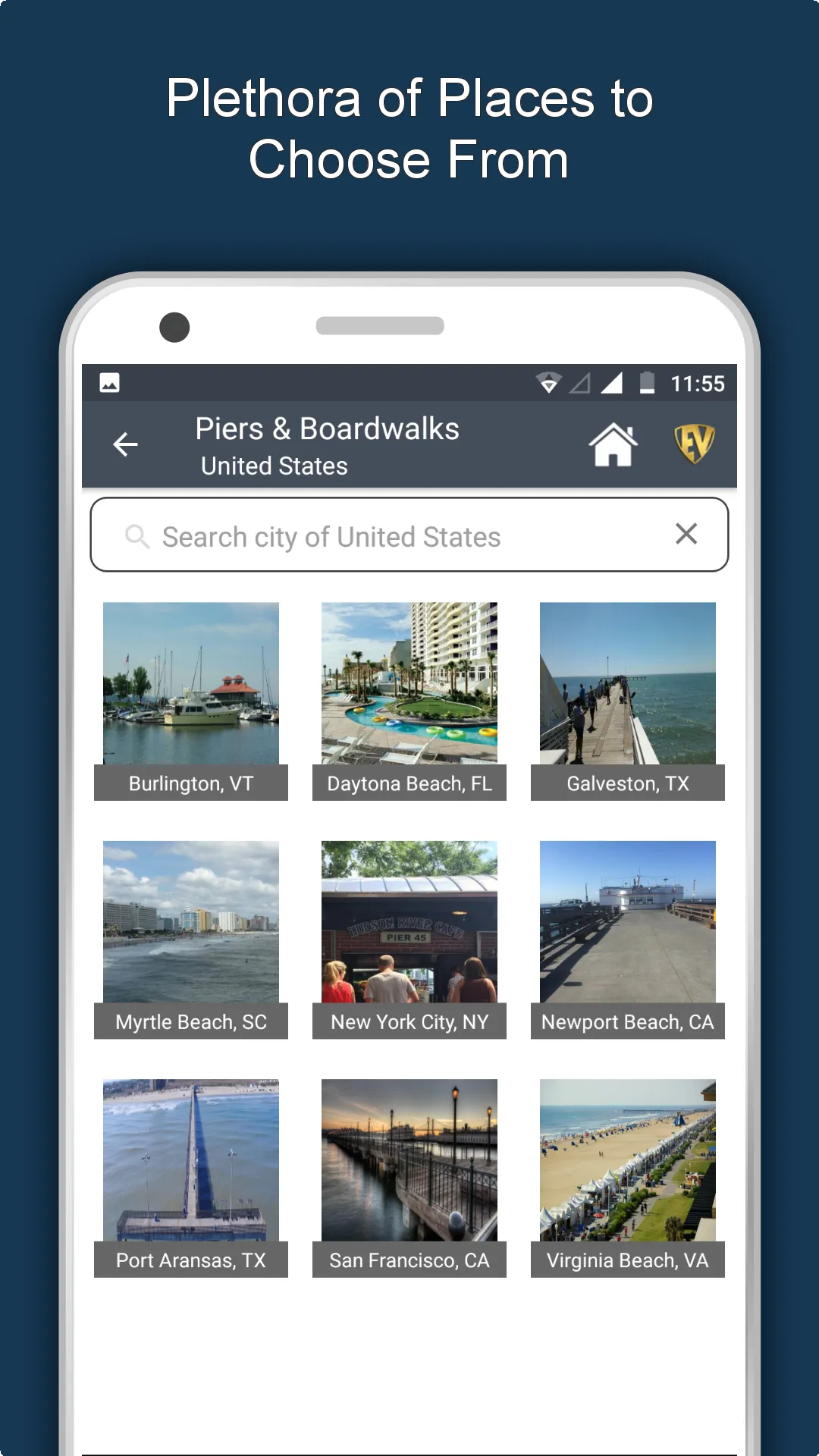 Famous Piers & Boardwalks Trav | Indus Appstore | Screenshot