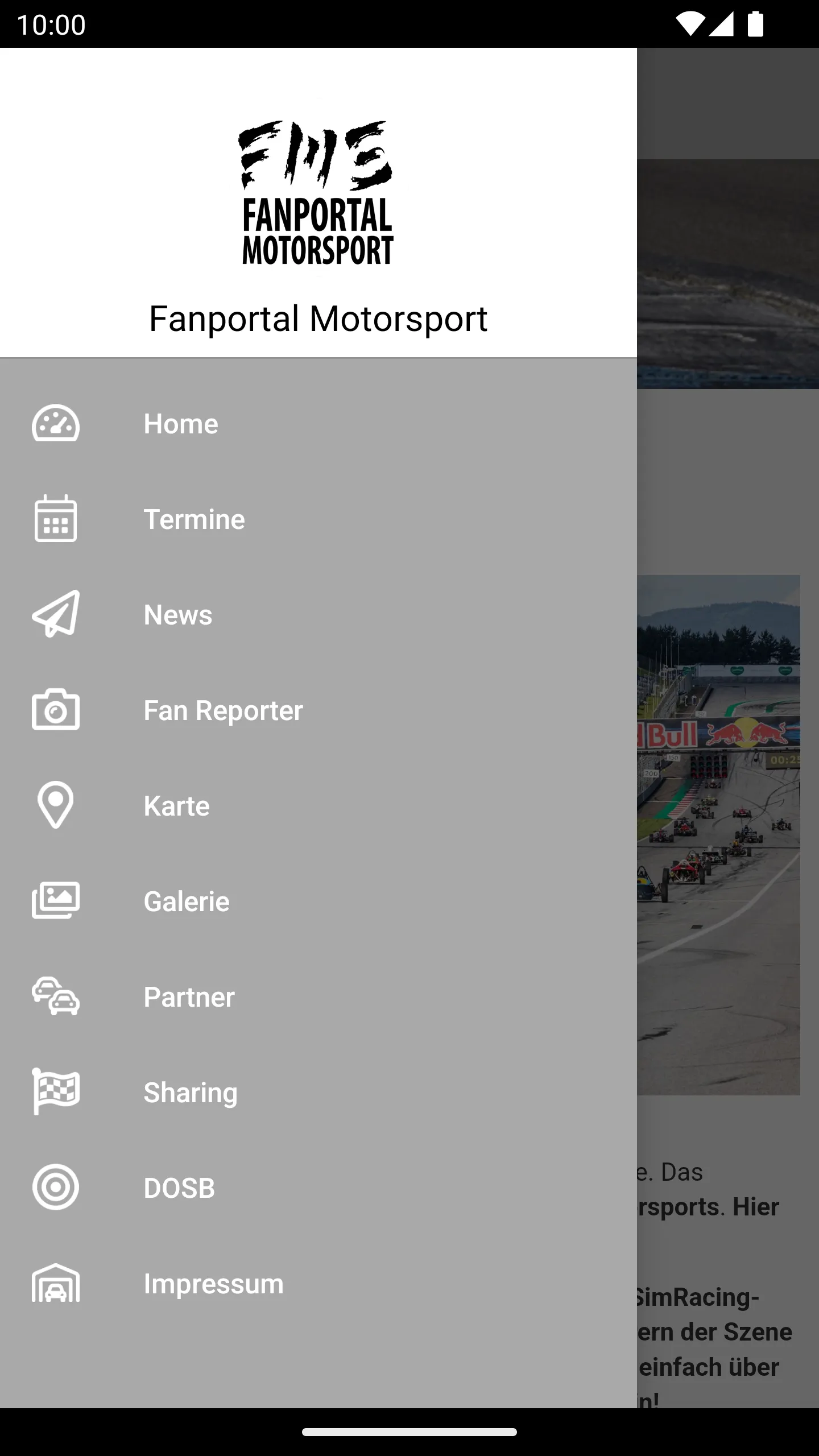 Fanportal Motorsport | Indus Appstore | Screenshot