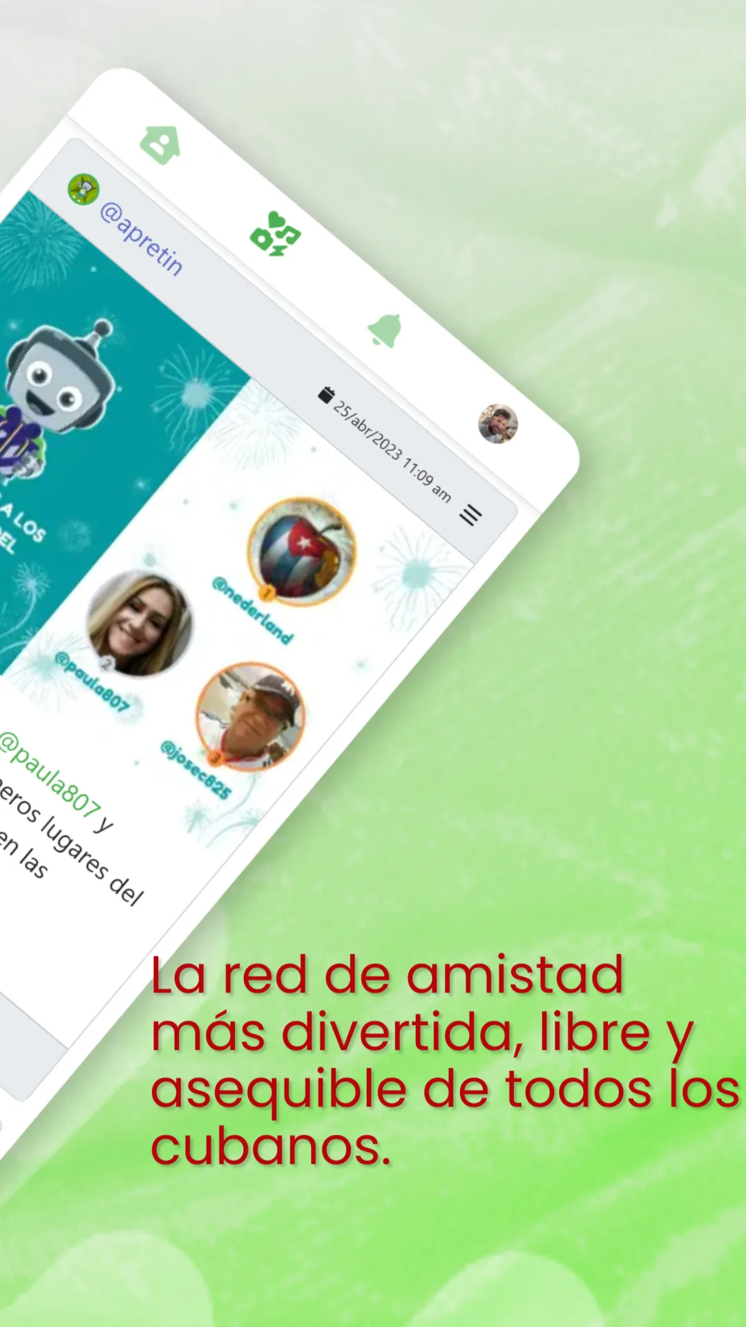 Apretaste: la red de Cuba | Indus Appstore | Screenshot