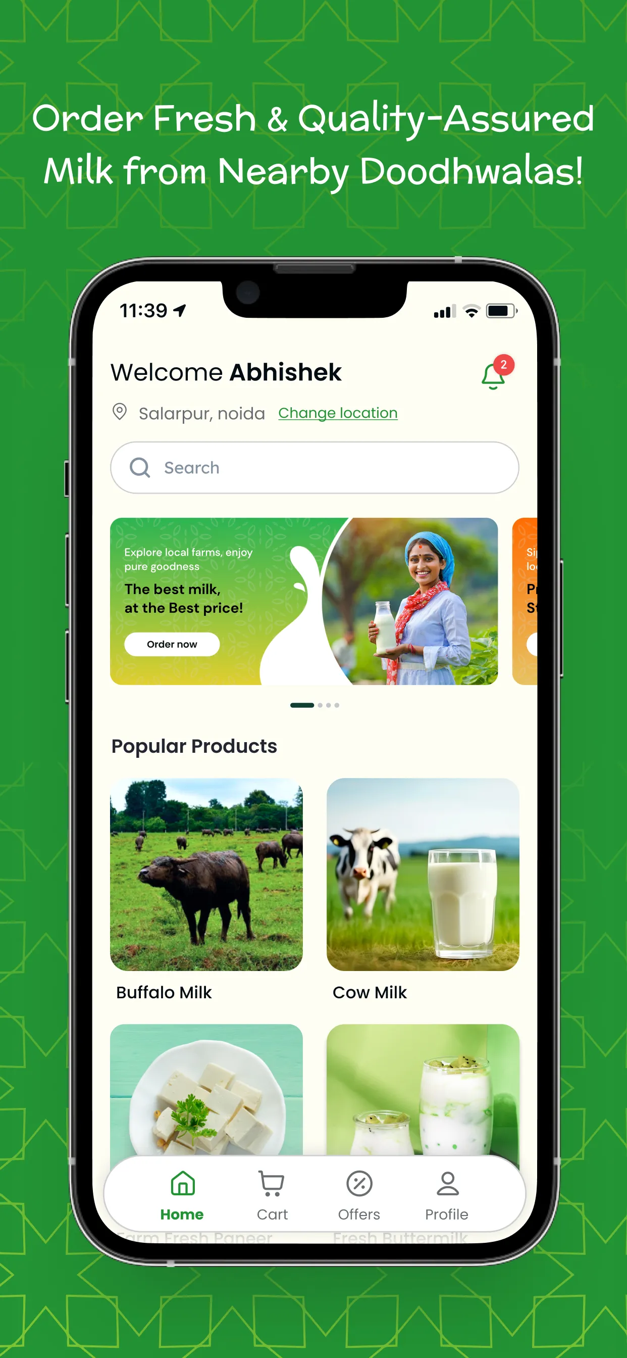 FarmLokal - Milk Discovery App | Indus Appstore | Screenshot