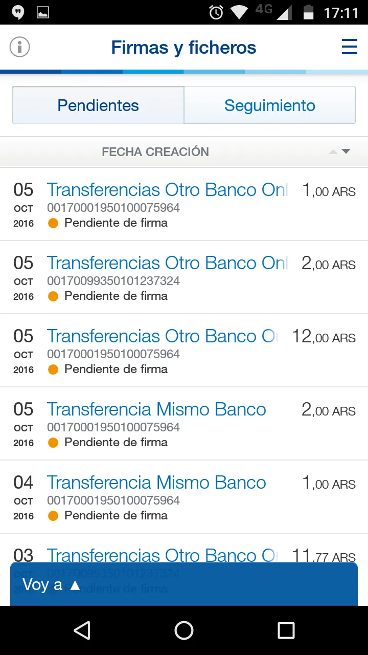 BBVA Net Cash Argentina | Indus Appstore | Screenshot