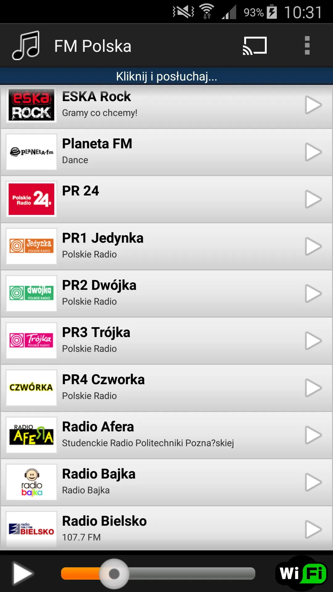 FM Polska | Indus Appstore | Screenshot