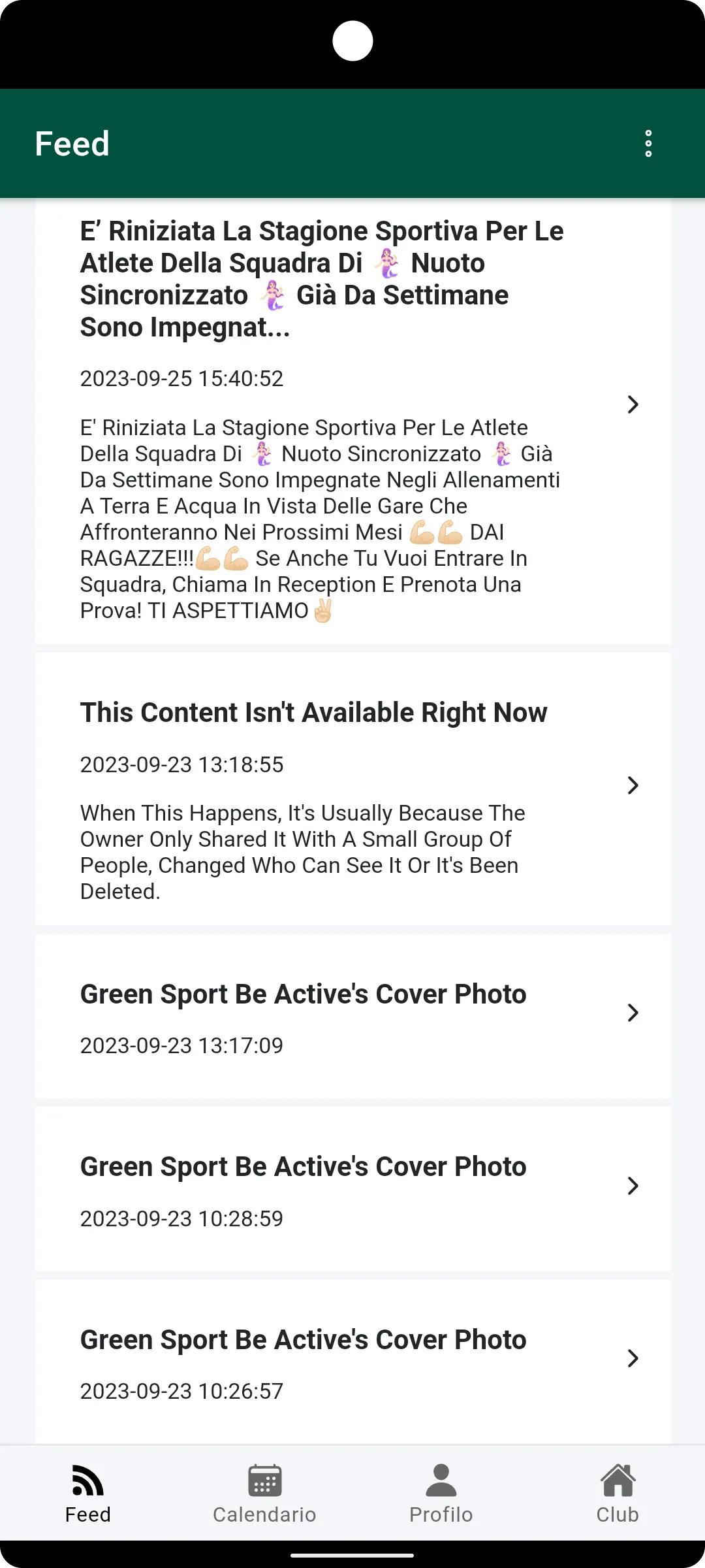 Greensport | Indus Appstore | Screenshot