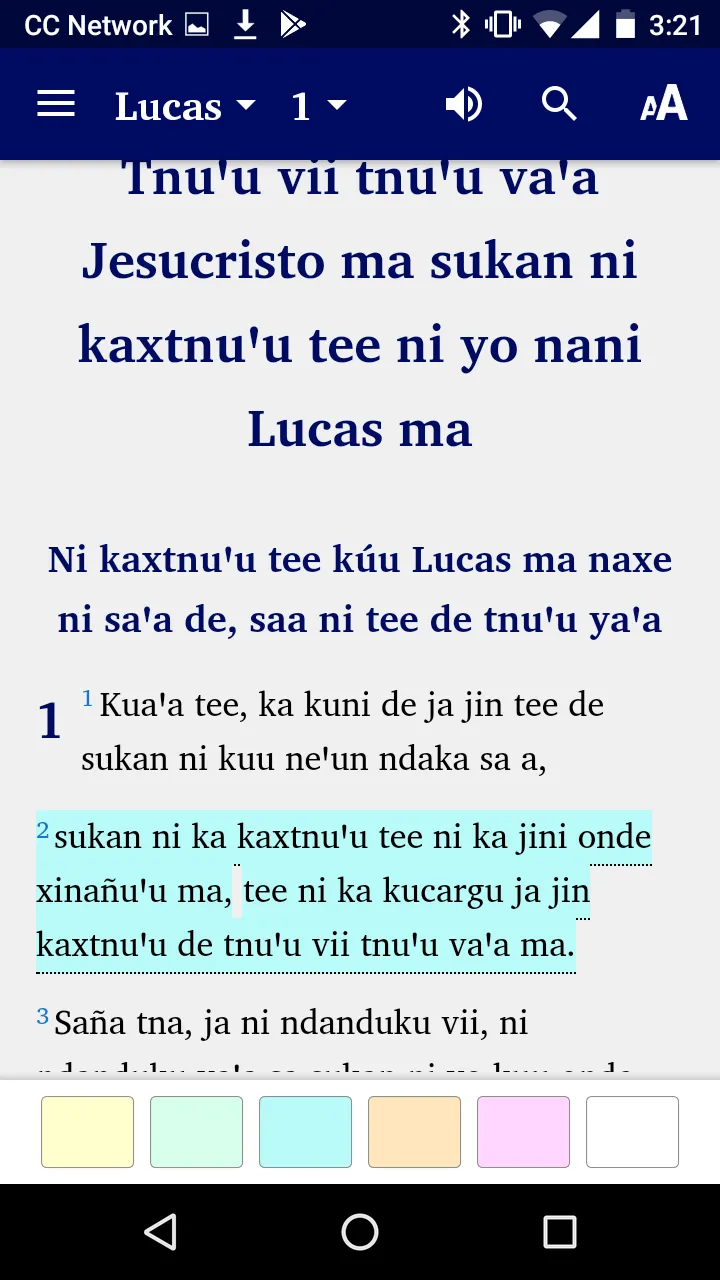 Mixtec Magdalena Peñasco Bible | Indus Appstore | Screenshot