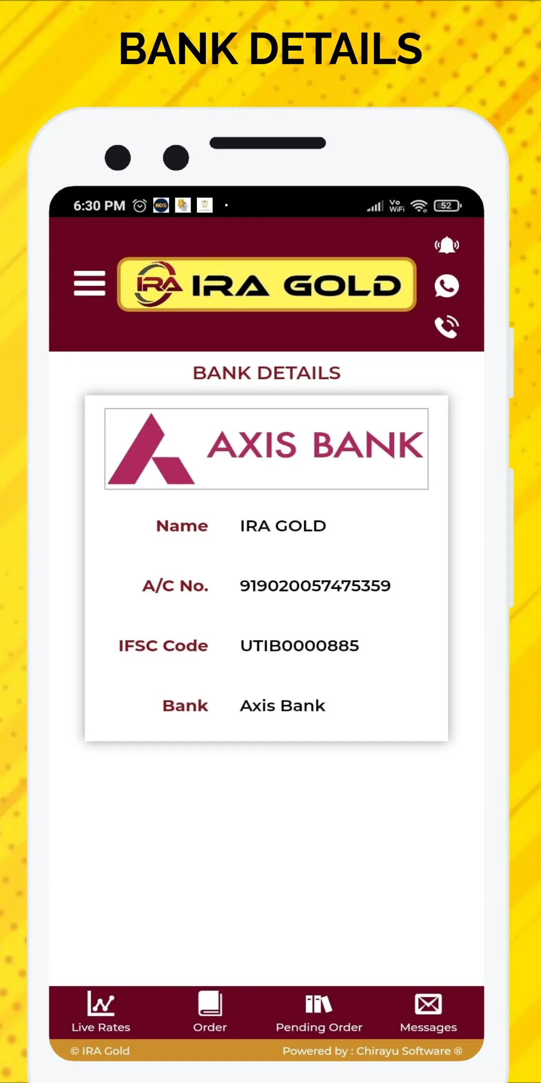 Ira Gold | Indus Appstore | Screenshot