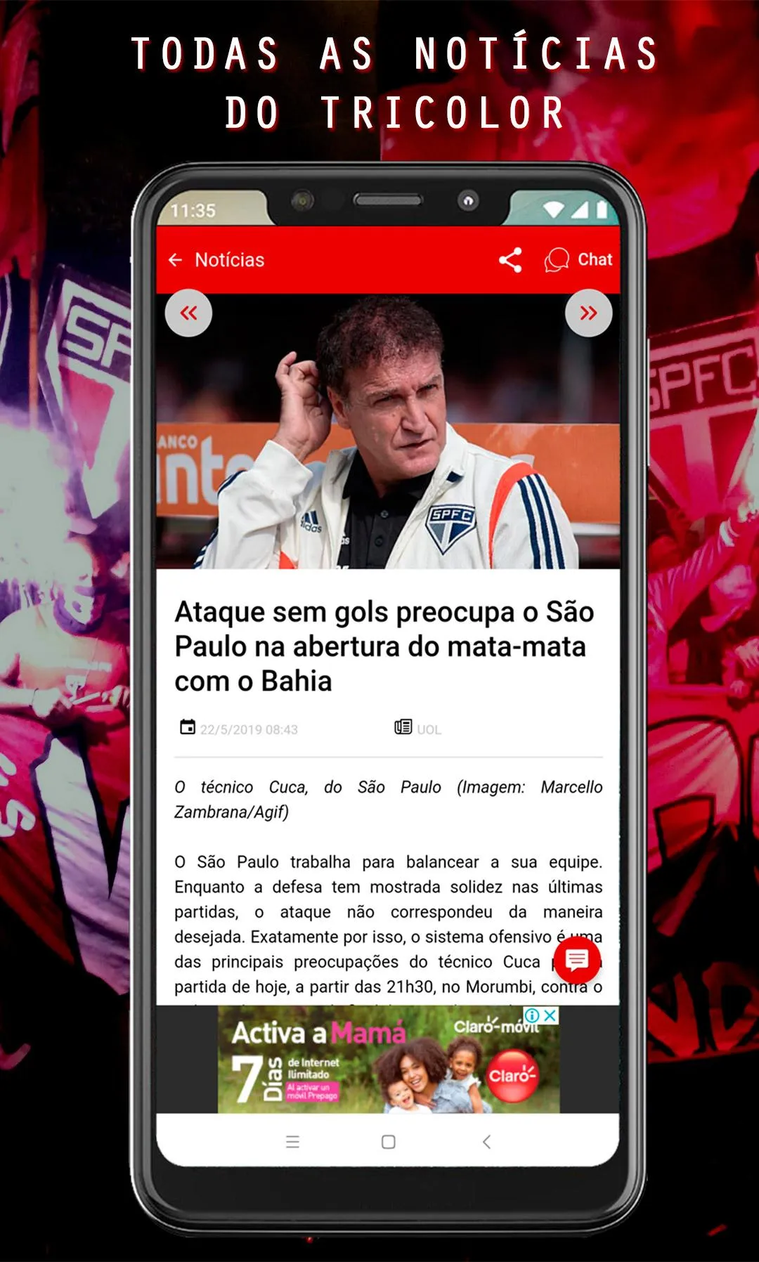 SPFC.net - Notícias do SPFC -  | Indus Appstore | Screenshot