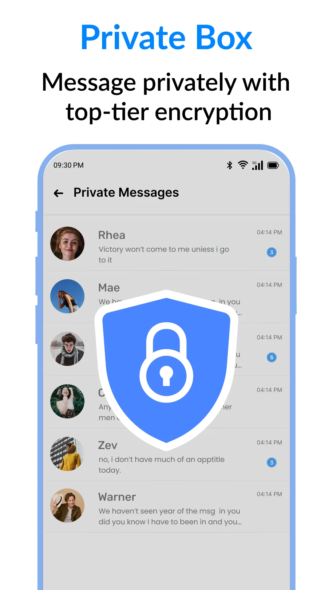 Messages : SMS & Private Chat | Indus Appstore | Screenshot