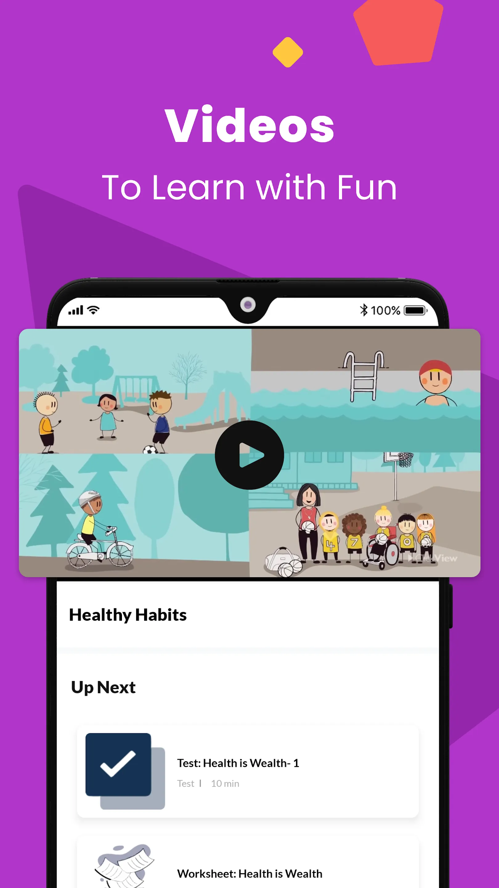 Class 1 CBSE App + Worksheets | Indus Appstore | Screenshot