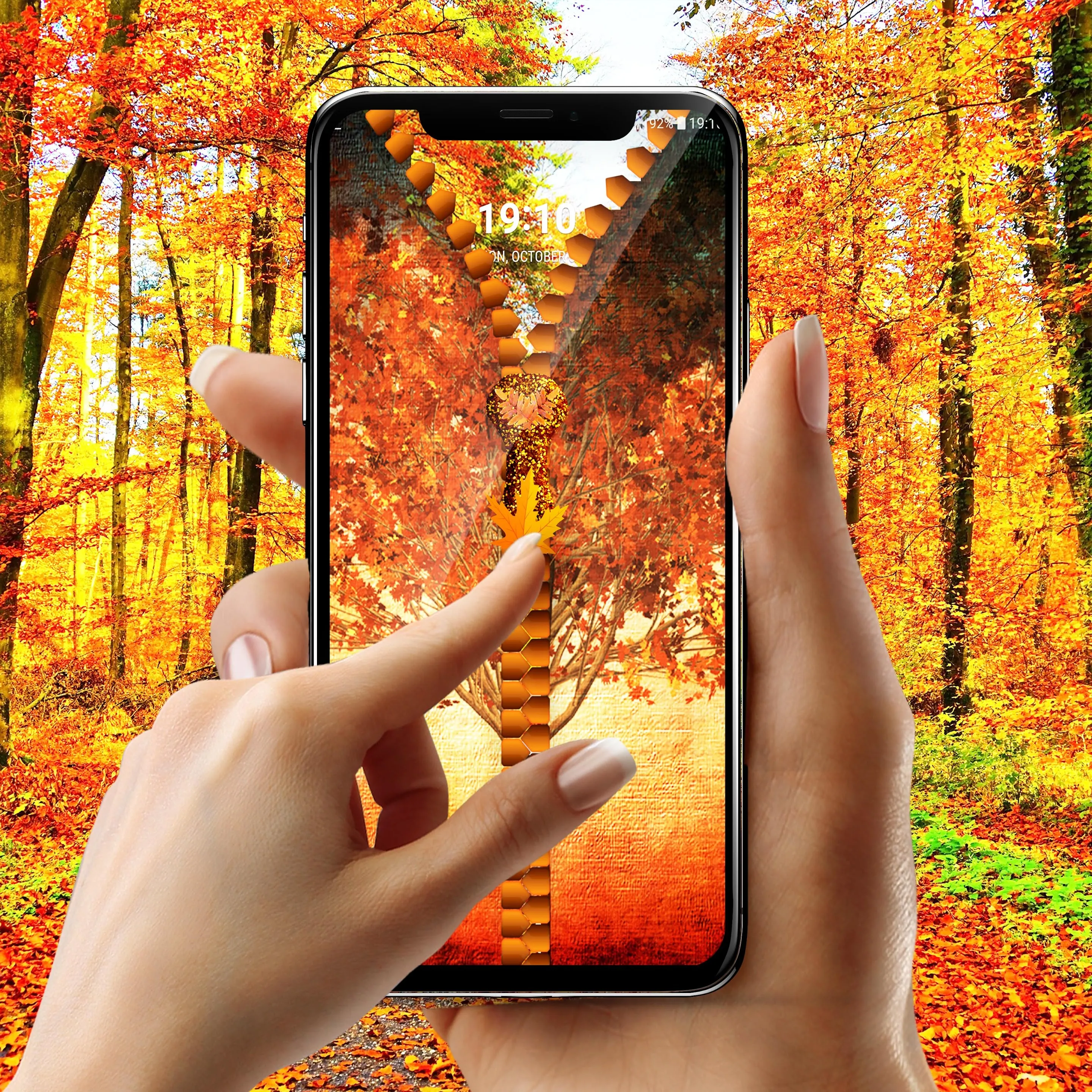 Autumn zip locker | Indus Appstore | Screenshot