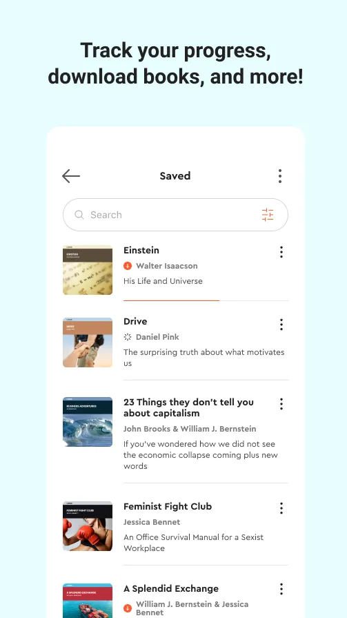 Lobab: Book Summaries, Library | Indus Appstore | Screenshot