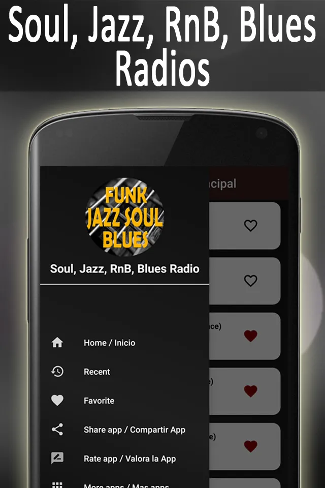 Blues Jazz Funk Soul R&B Radio | Indus Appstore | Screenshot