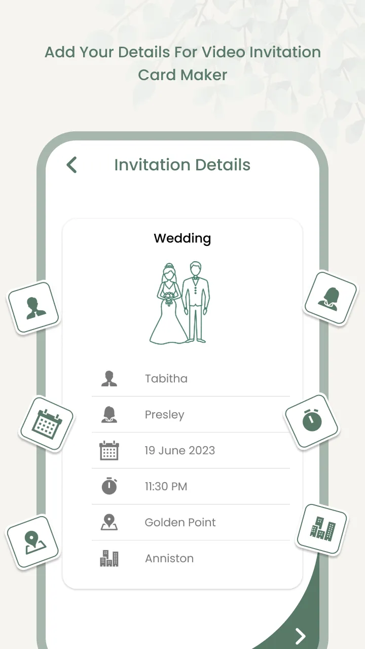 Invitation Cards Video Maker | Indus Appstore | Screenshot