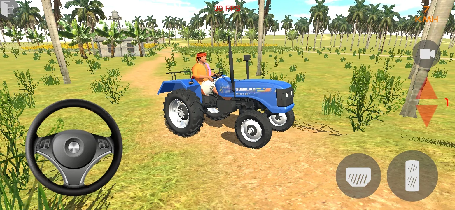 Indian Tractor Driving 3D | Indus Appstore | Screenshot