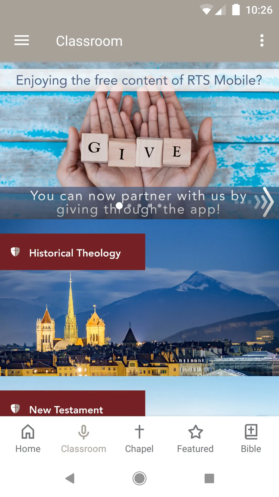 Reformed Theological Seminary | Indus Appstore | Screenshot