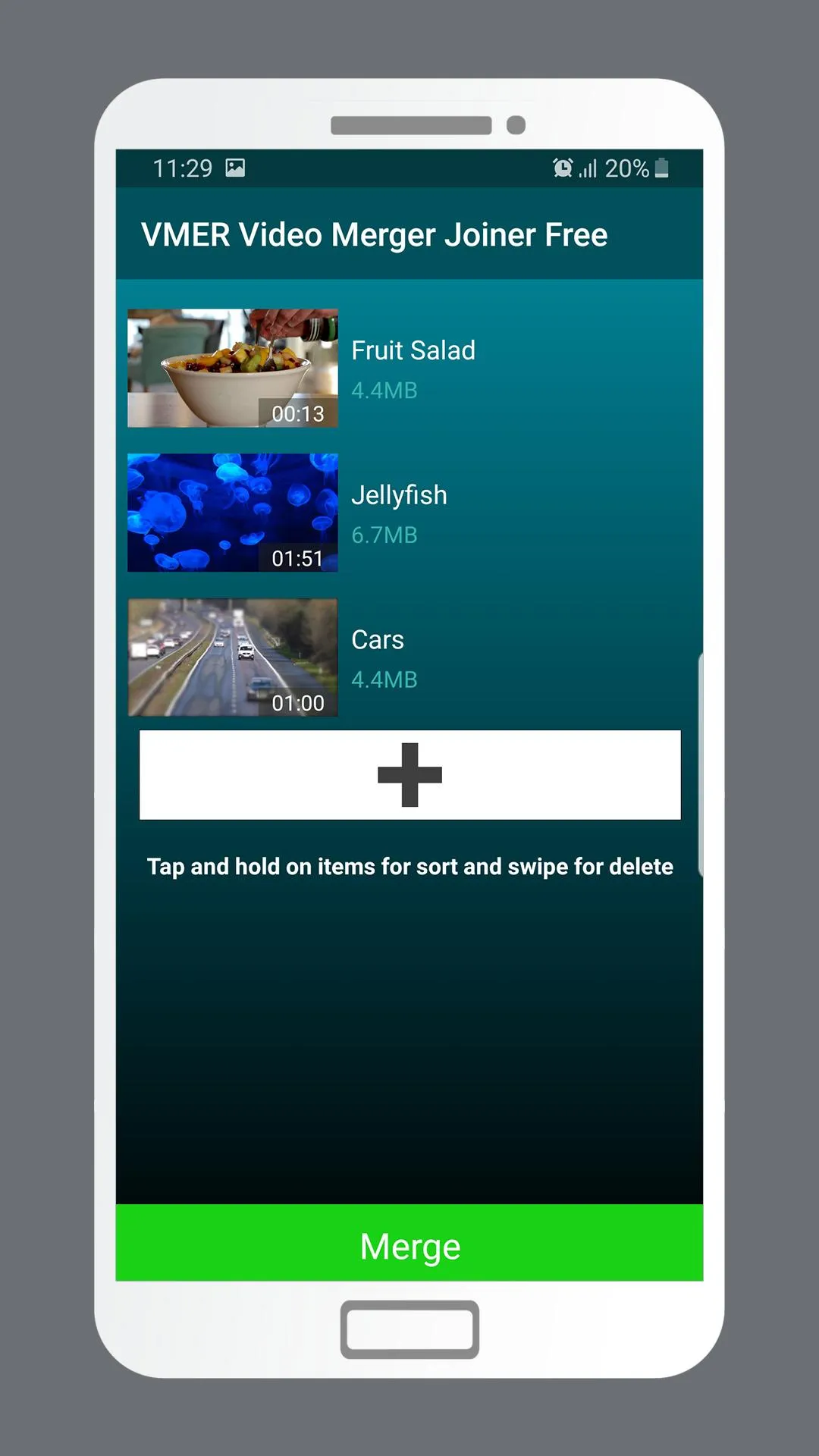 VMER Video Merger Joiner | Indus Appstore | Screenshot