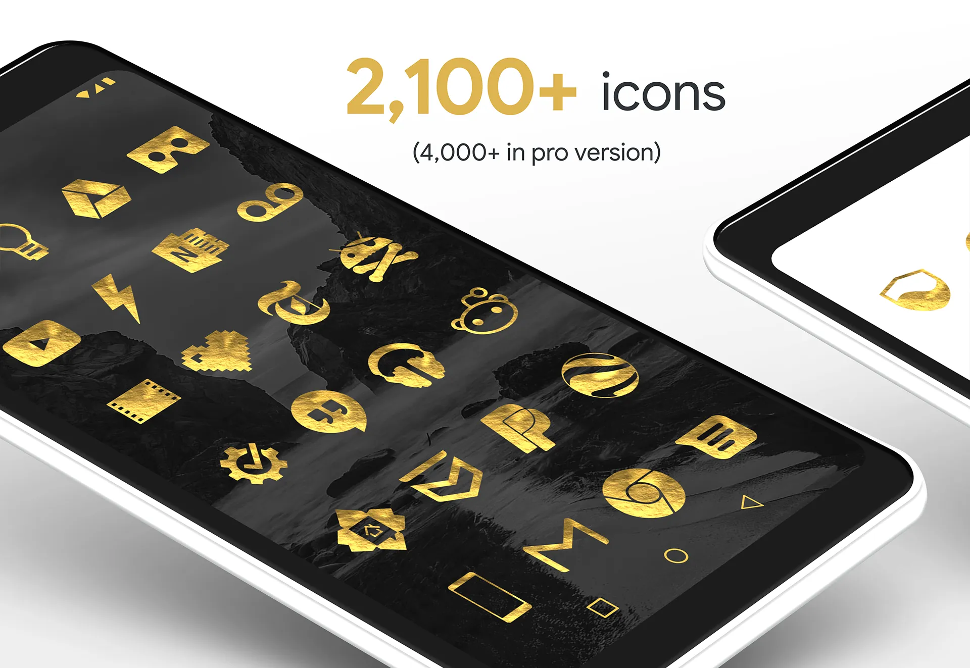 Gold Leaf - Icon Pack | Indus Appstore | Screenshot