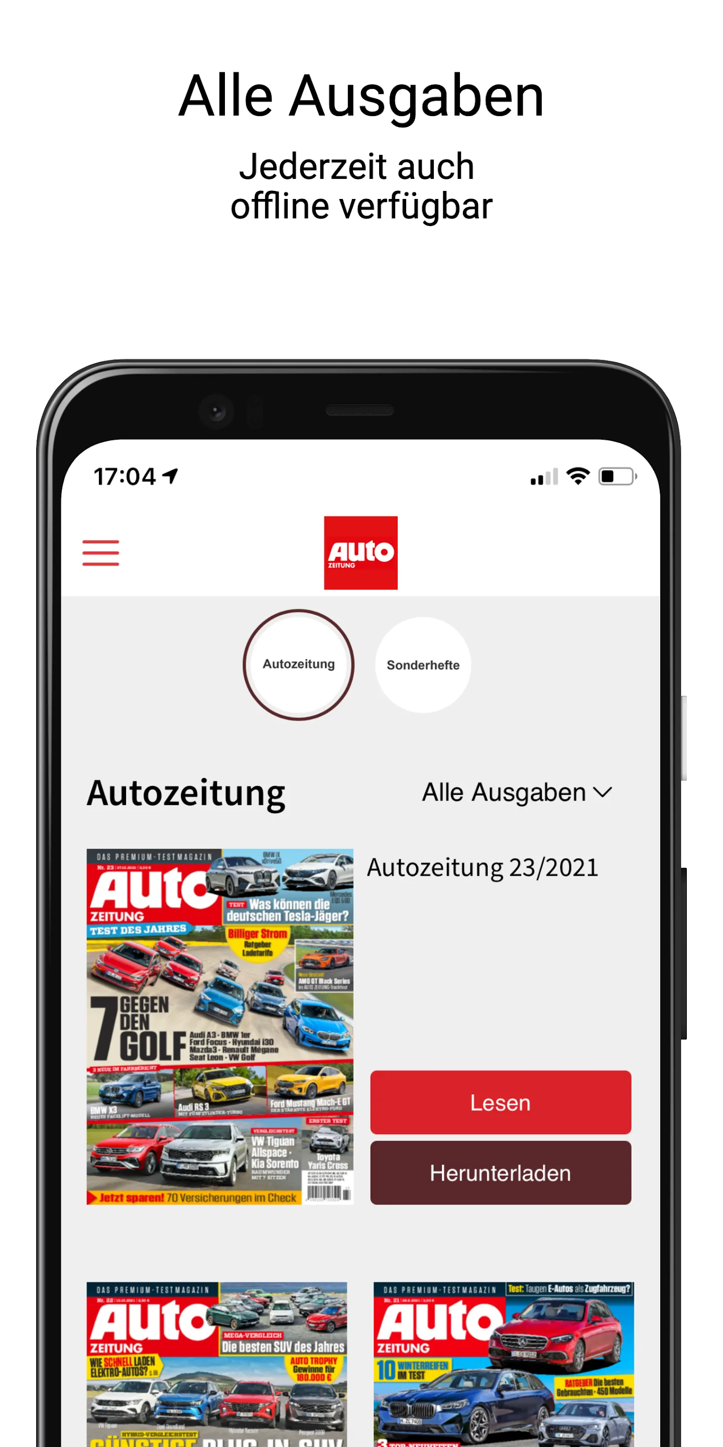 AUTO ZEITUNG ePaper | Indus Appstore | Screenshot