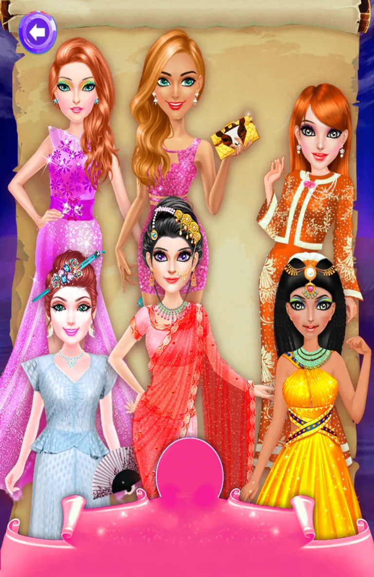 Hair Salon around the World | Indus Appstore | Screenshot