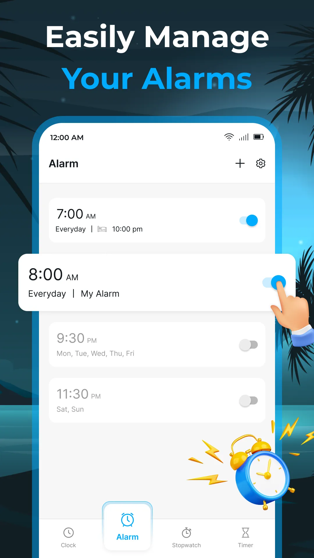 Alarm Clock - Smart Alarm | Indus Appstore | Screenshot