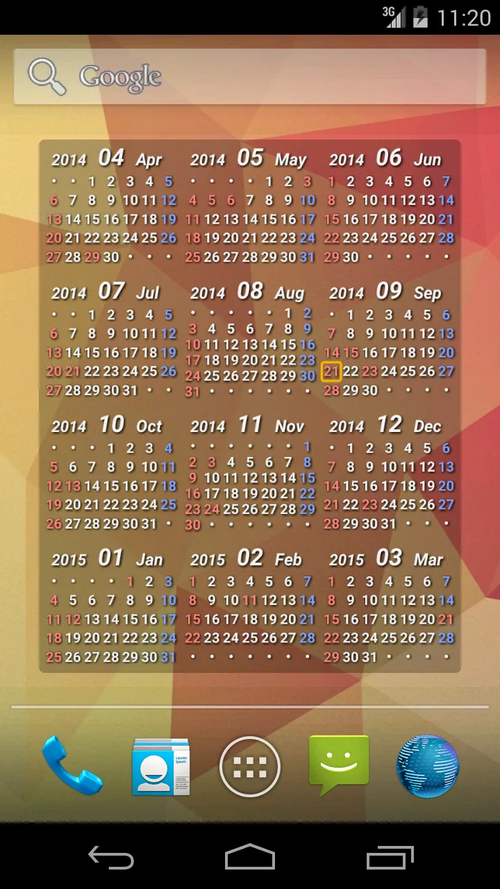 TadanoCalendar | Indus Appstore | Screenshot