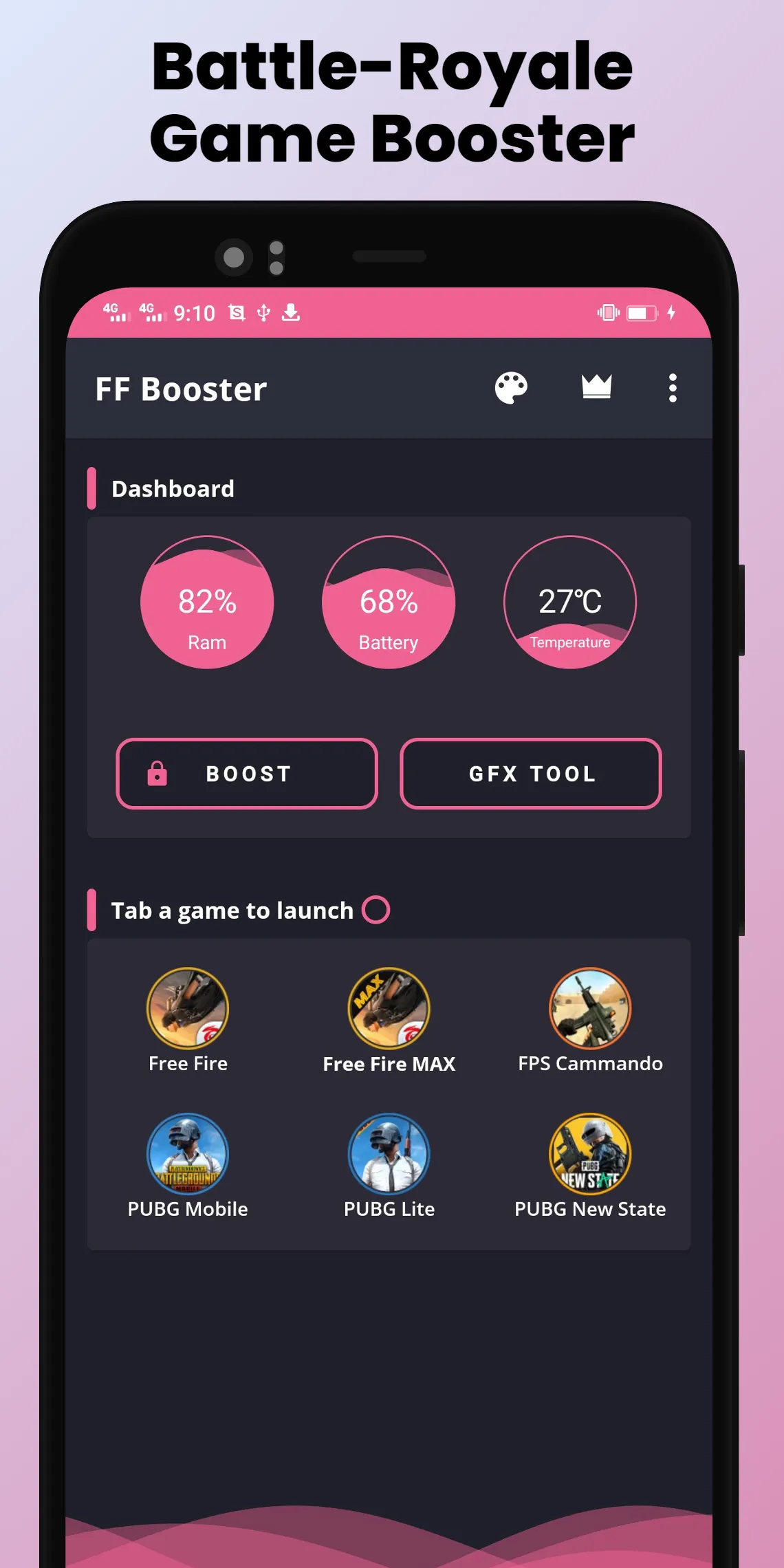 Booster GFX Fix for FFire | Indus Appstore | Screenshot