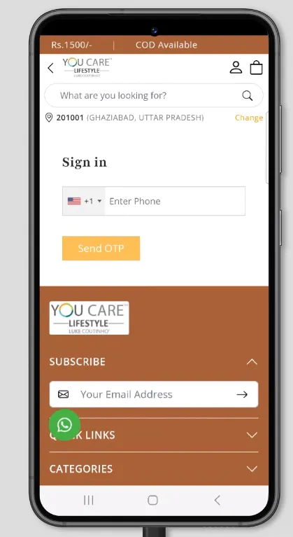 You Care Lifestyle | Indus Appstore | Screenshot