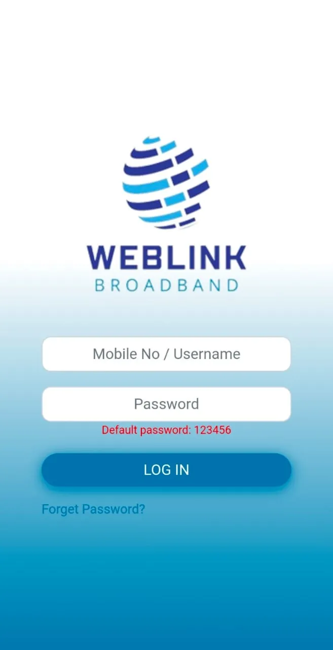 Weblink Broadband | Indus Appstore | Screenshot