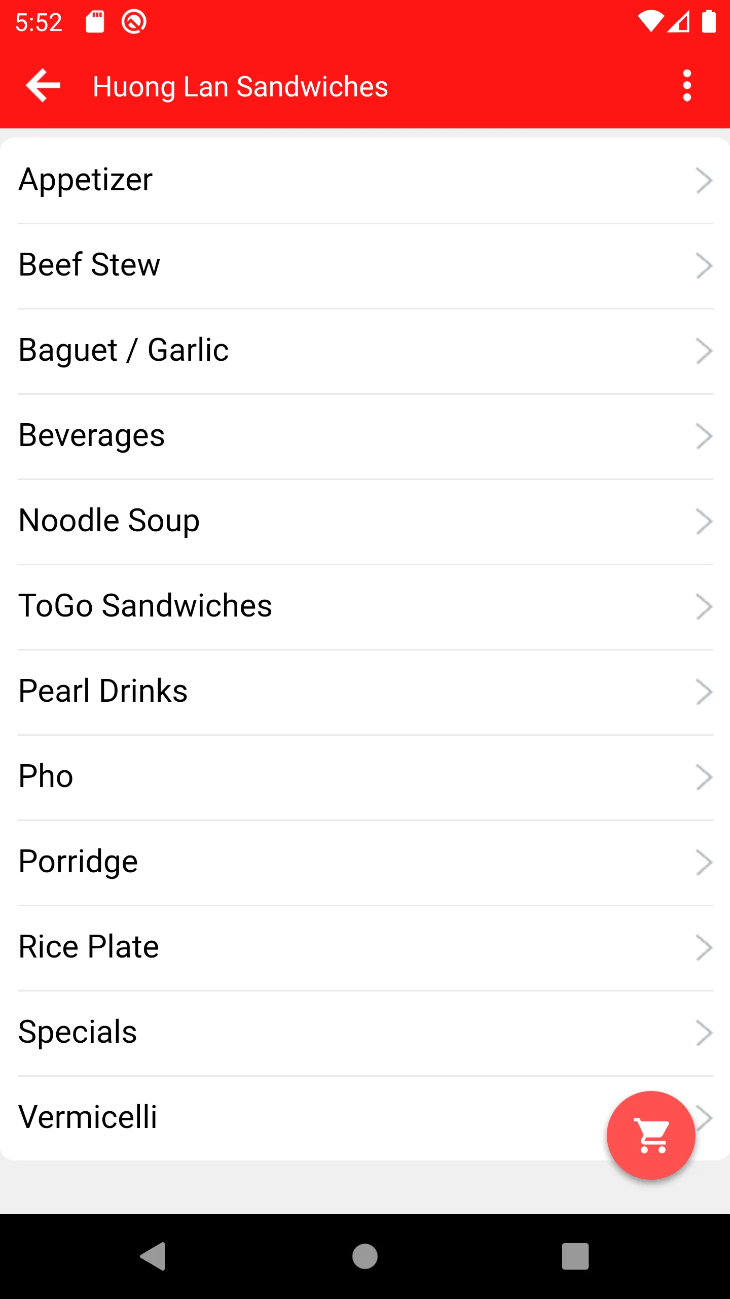 Huong Lan Sandwiches | Indus Appstore | Screenshot