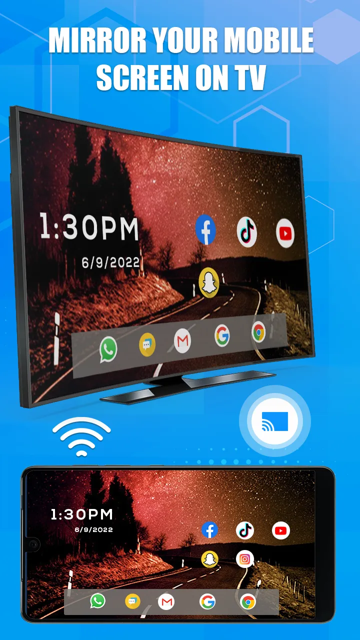 Screen Mirroring : Cast to TV | Indus Appstore | Screenshot