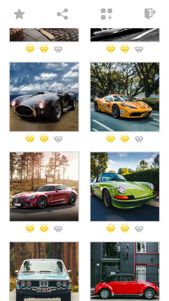 Jigsaw Car Mosaic Puzzles | Indus Appstore | Screenshot