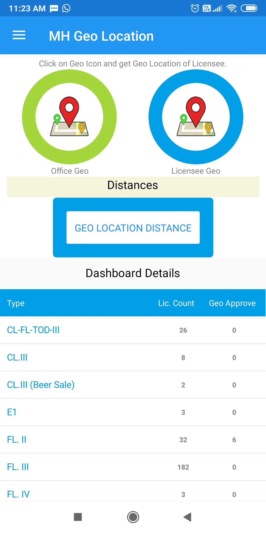 MH Excise Geo | Indus Appstore | Screenshot