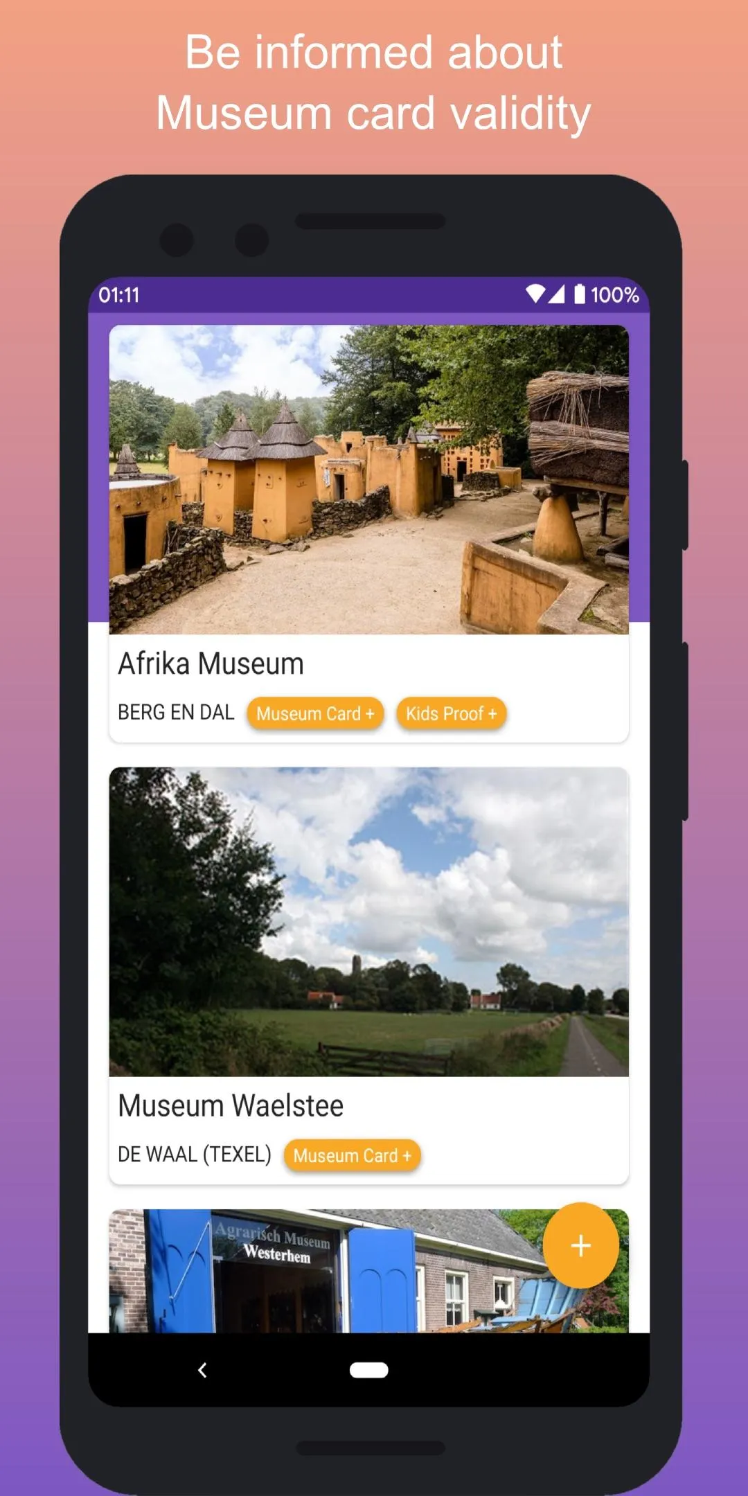 Museumkaart Museums | Indus Appstore | Screenshot