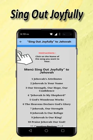 Sing to Jehovah | Indus Appstore | Screenshot