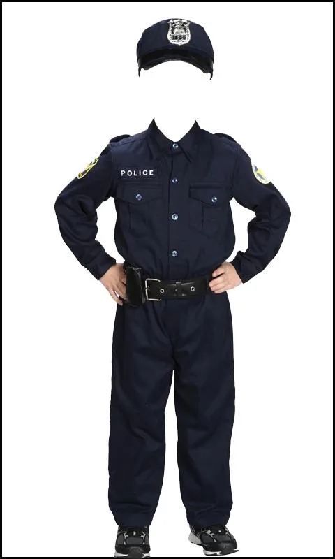 Kids Police Photo Suit | Indus Appstore | Screenshot