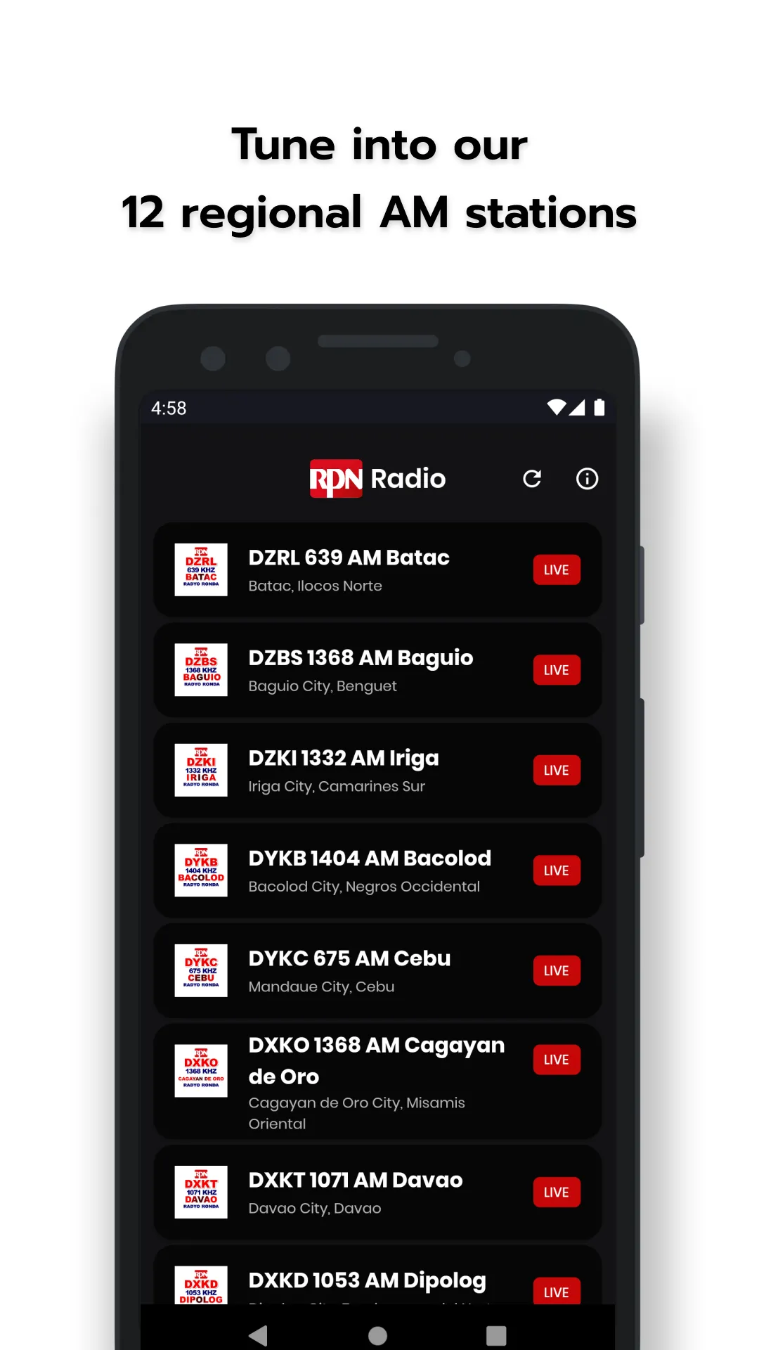 RPN Radio: Live audio stream | Indus Appstore | Screenshot