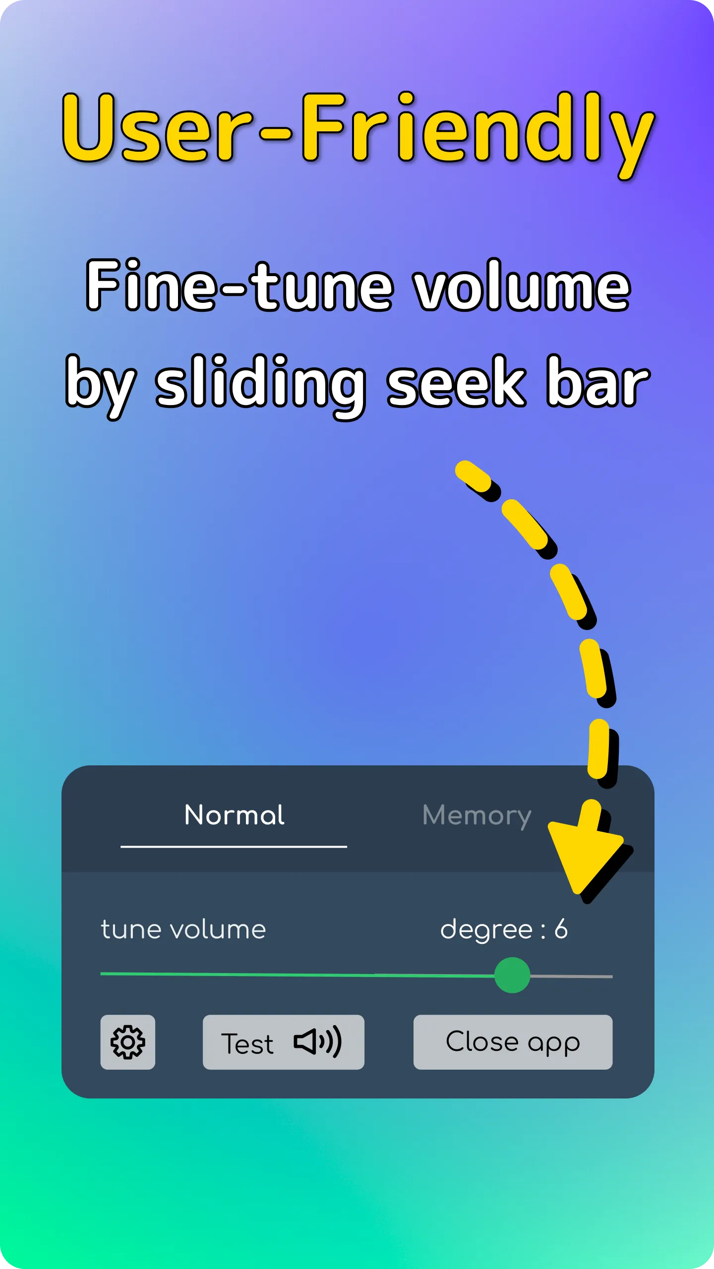 Volume Control: Lower or Boost | Indus Appstore | Screenshot