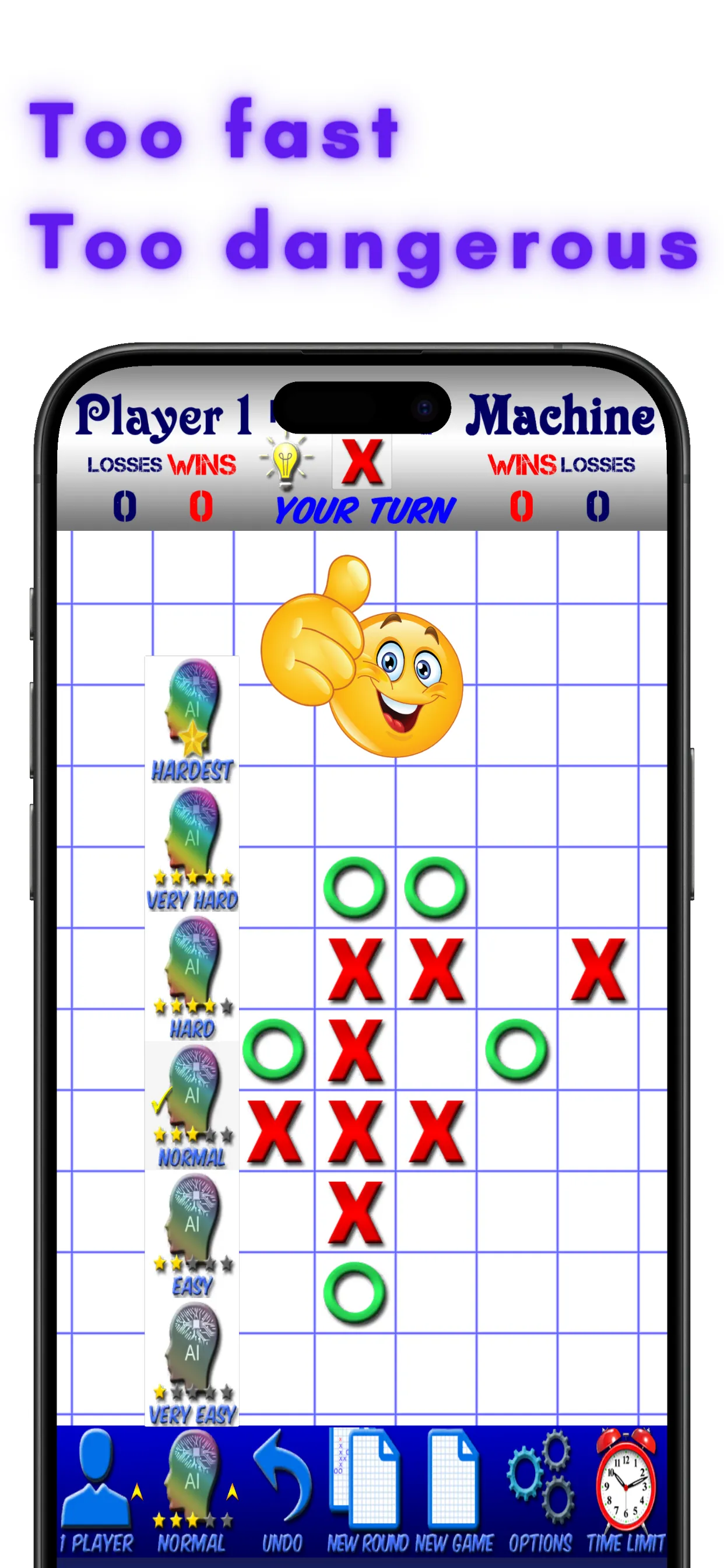 TicTacToe AI - 5 in a Row | Indus Appstore | Screenshot