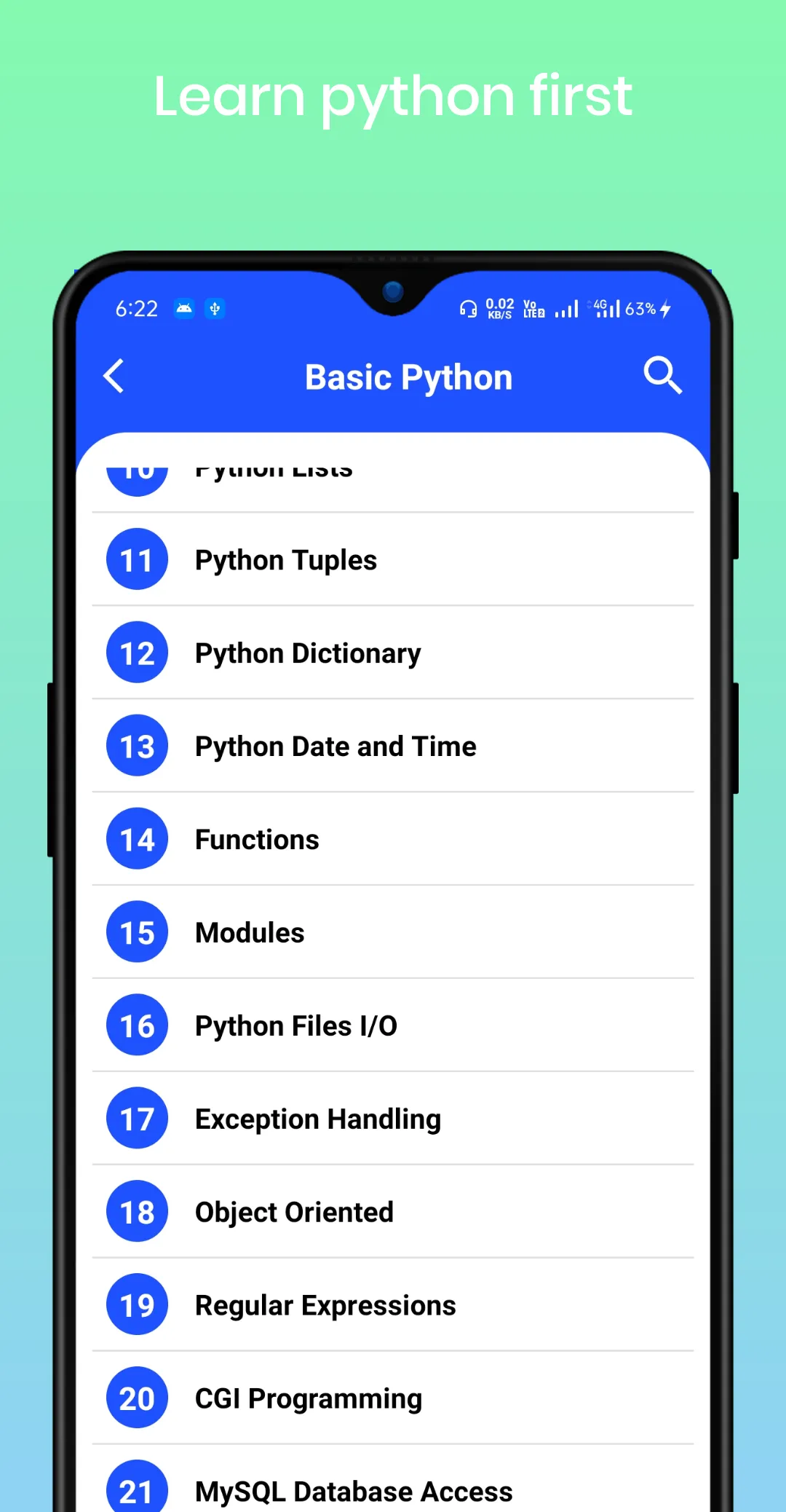 Learn Python and Data Science | Indus Appstore | Screenshot