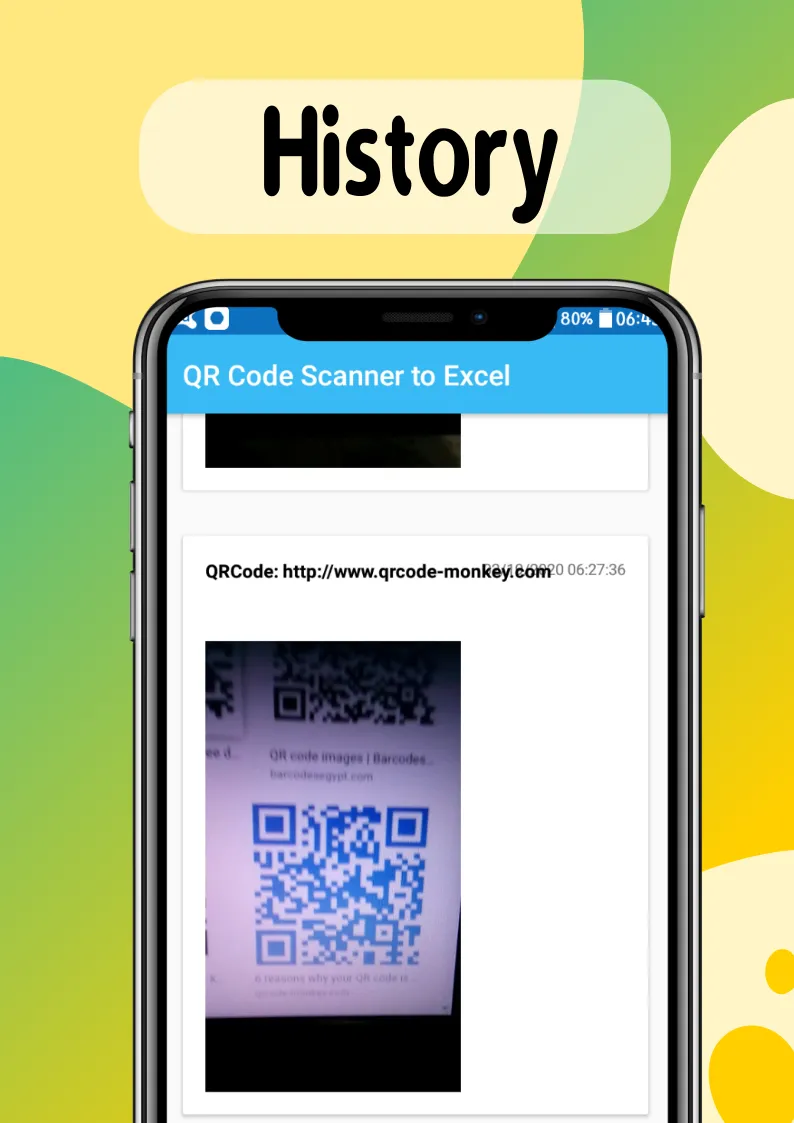 QR Code Scanner to Excel | Indus Appstore | Screenshot